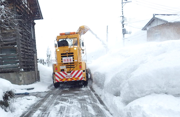 除雪作業